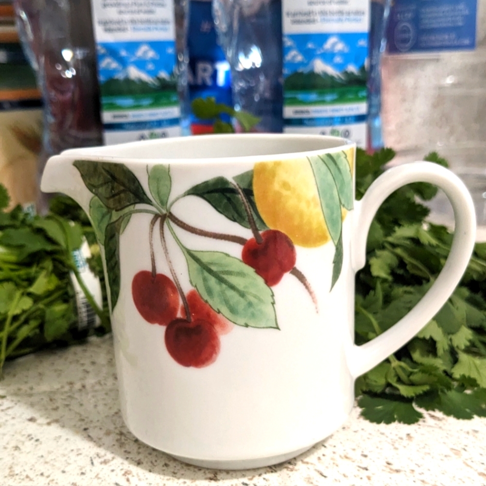 Beautiful Floral Print Fine China Pourer From Studio Nova